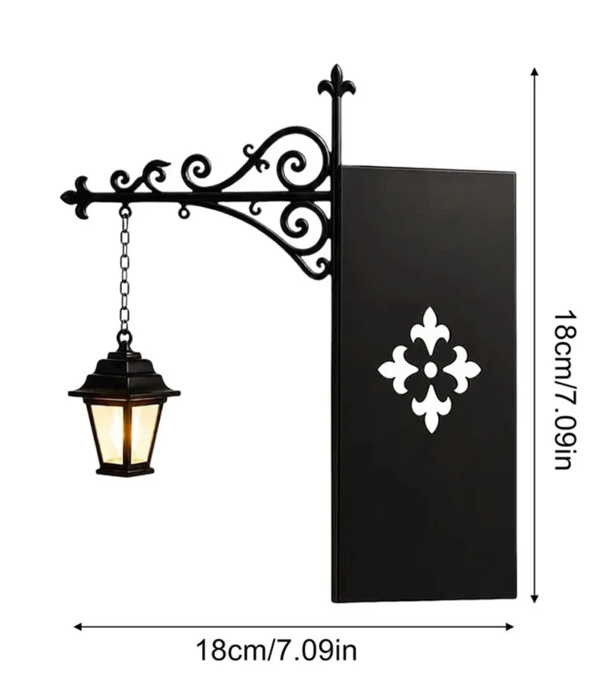 The Library Lantern — Bookshelf Lamp