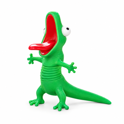 Lizard Moto Buddy on a white background