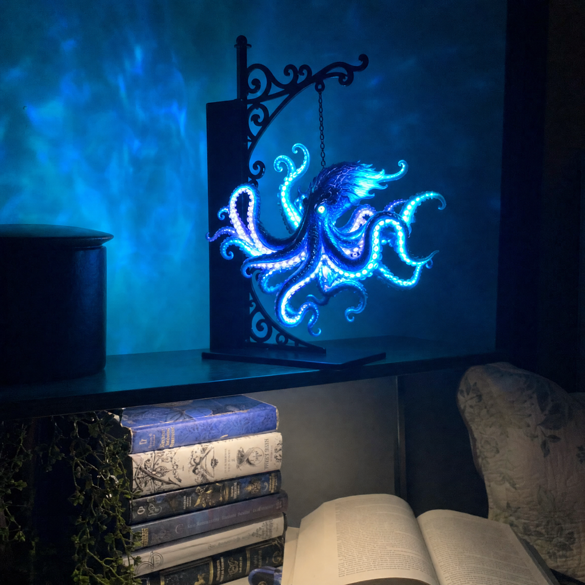Customer photo of the Abyssal Kraken lantern
